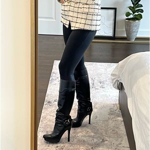Authentic Gucci platform boots. Mint condition. Comes with duster bag